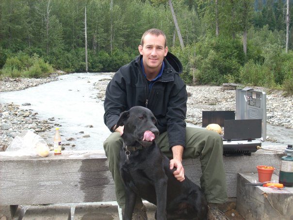 Michael Wunderlich with Rocky